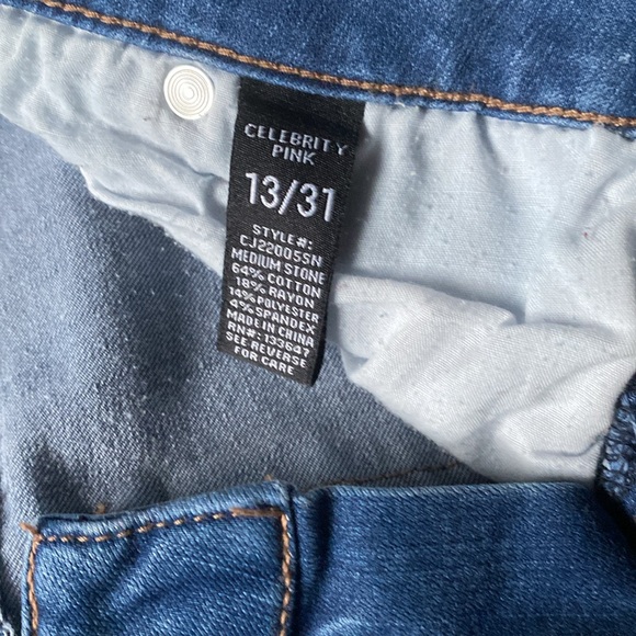 CELEBRITY  PINK ANKLE SKINNY SIZE 13/31 . - Picture 6 of 10